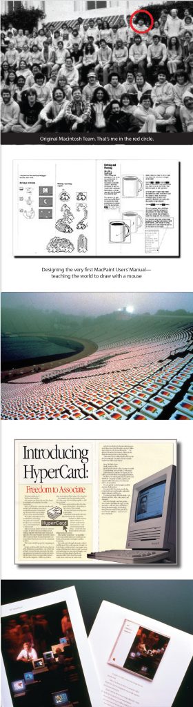 thumbnails of various print projects